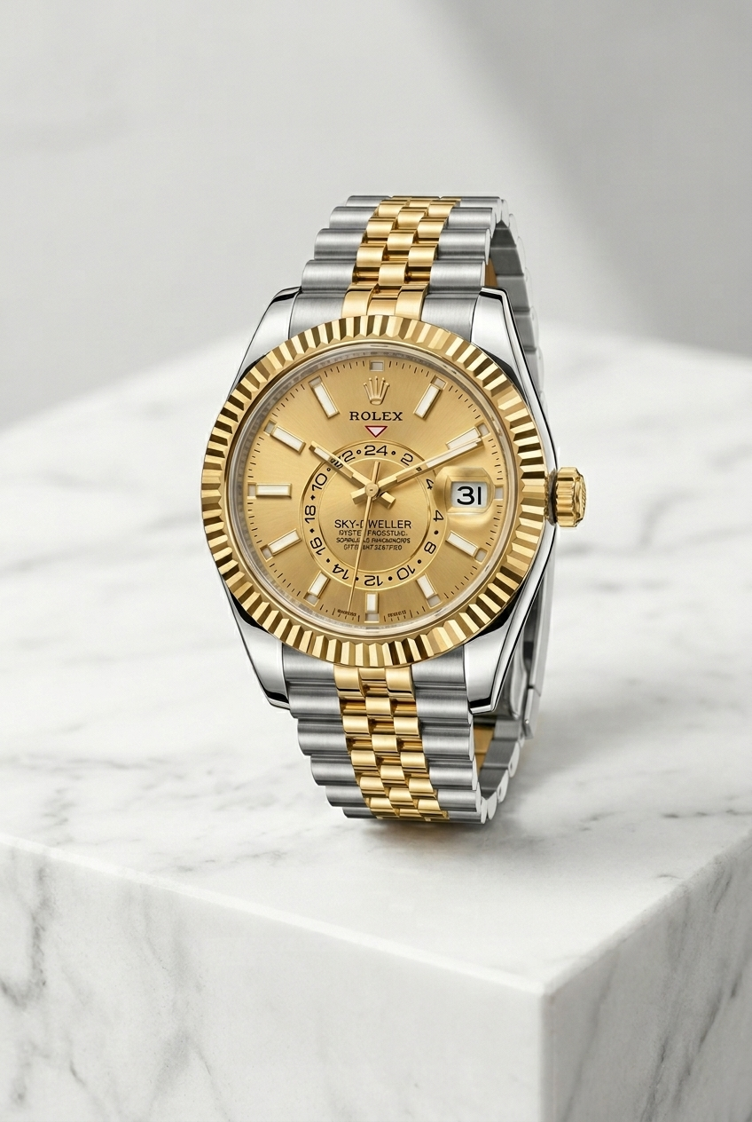 Sky-Dweller Two-Tone Luxury Watch