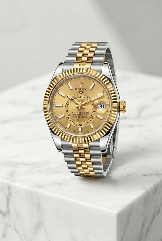 Sky-Dweller Two-Tone Luxury Watch