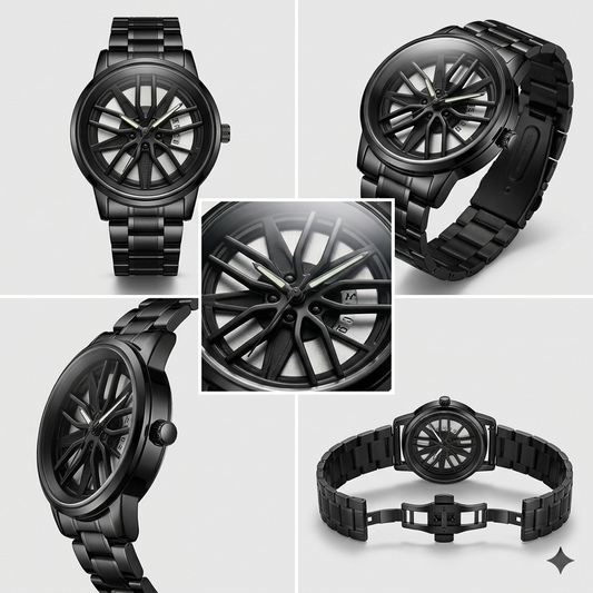 Apex Stealth Car Wheel Rim Watch