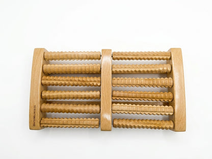 Wooden Foot Massager Roller for Relaxation & Pain Relief